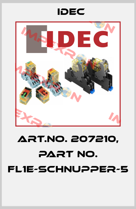 Art.No. 207210, Part No. FL1E-SCHNUPPER-5  Idec