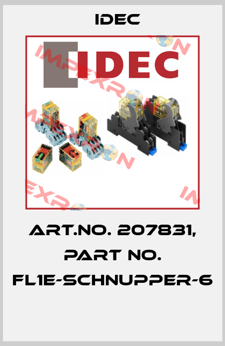 Art.No. 207831, Part No. FL1E-SCHNUPPER-6  Idec