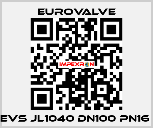 EVS JL1040 DN100 PN16  Eurovalve