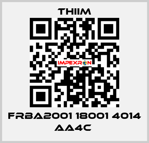 FRBA2001 18001 4014 AA4C  Thiim