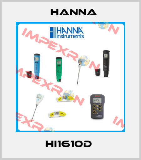 HI1610D  Hanna