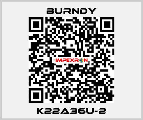 K22A36U-2 Burndy