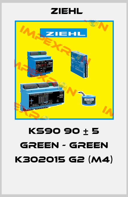 KS90 90 ± 5 GREEN - GREEN K302015 G2 (M4)  Ziehl