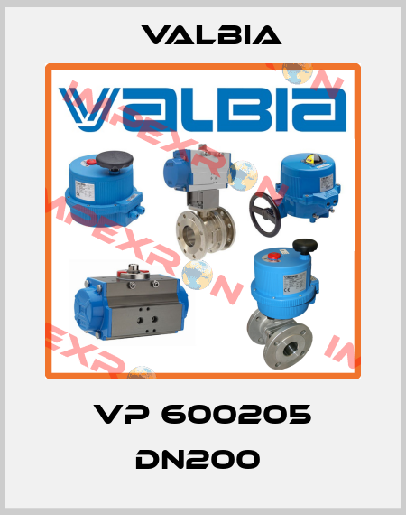 VP 600205 DN200  Valbia