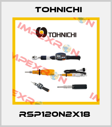 RSP120N2X18  Tohnichi