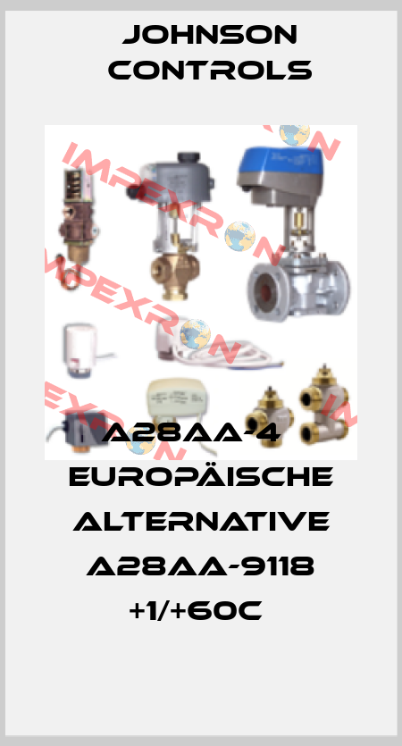 A28AA-4   Europäische Alternative A28AA-9118 +1/+60C  Johnson Controls