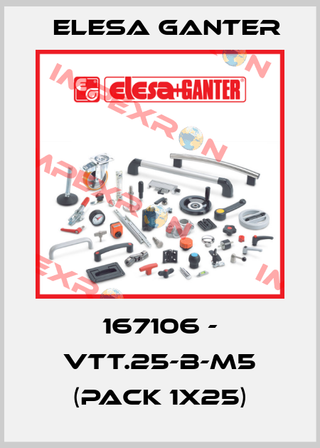167106 - VTT.25-B-M5 (pack 1x25) Elesa Ganter