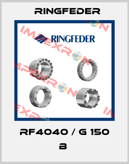 RF4040 / G 150 B  Ringfeder