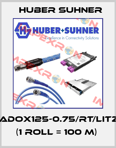 RADOX125-0.75/RT/LITZE (1 roll = 100 m)  Huber Suhner