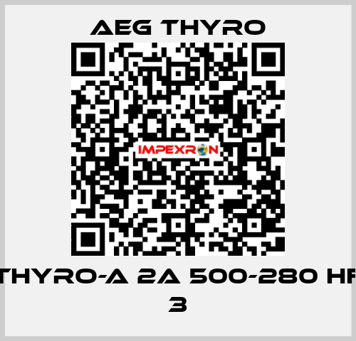 Thyro-A 2A 500-280 HF 3 AEG THYRO