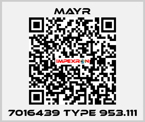 7016439 Type 953.111 Mayr