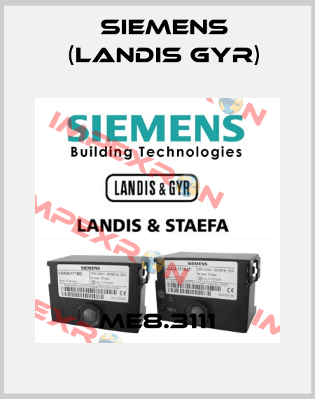ME8.3111 Siemens (Landis Gyr)