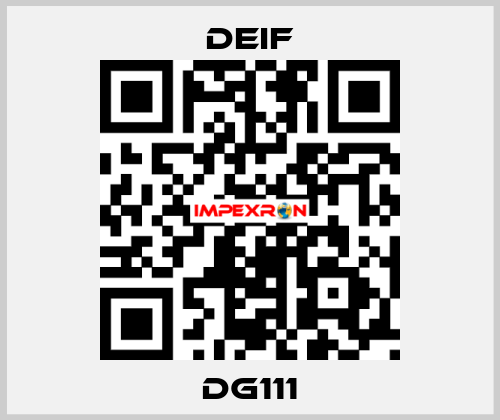 DG111 Deif