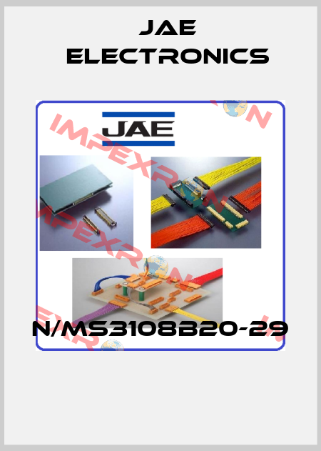 N/MS3108B20-29  Jae Electronics