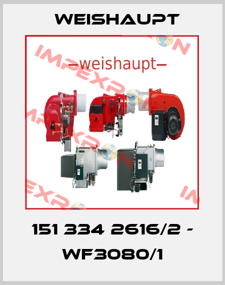 151 334 2616/2 - WF3080/1 Weishaupt