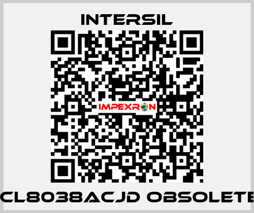 ICL8038ACJD obsolete Intersil