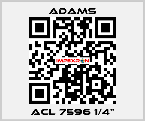 ACL 7596 1/4" ADAMS