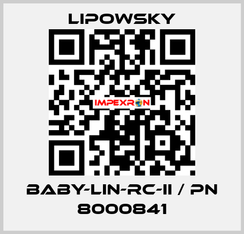 Baby-LIN-RC-II / PN 8000841 Lipowsky