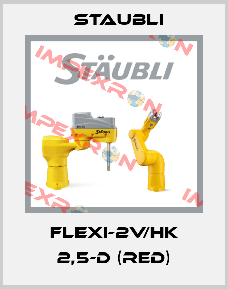 FLEXI-2V/HK 2,5-D (red) Staubli