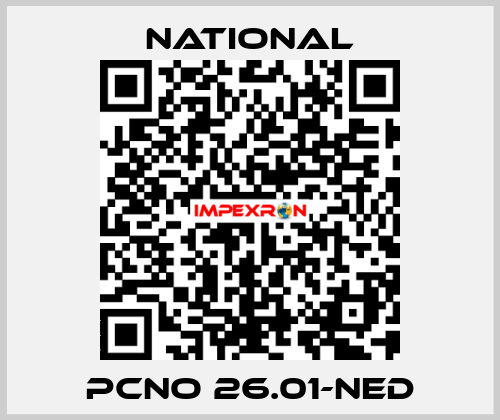 PCNO 26.01-NED National