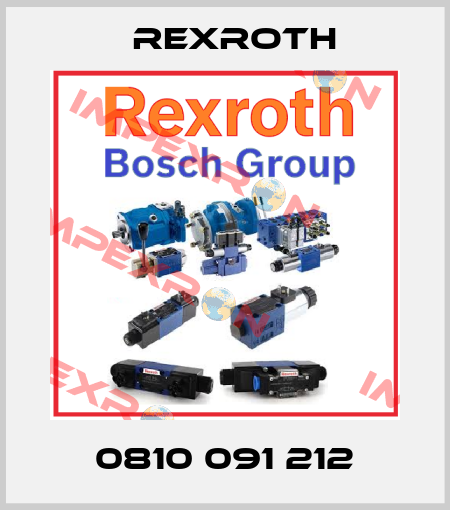 0810 091 212 Rexroth