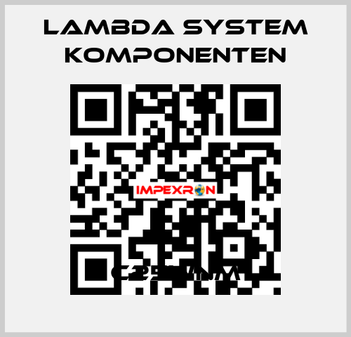 C25WNM LAMBDA SYSTEM KOMPONENTEN