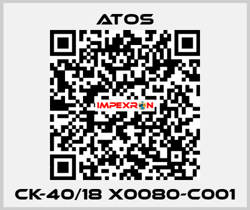 CK-40/18 X0080-C001 Atos