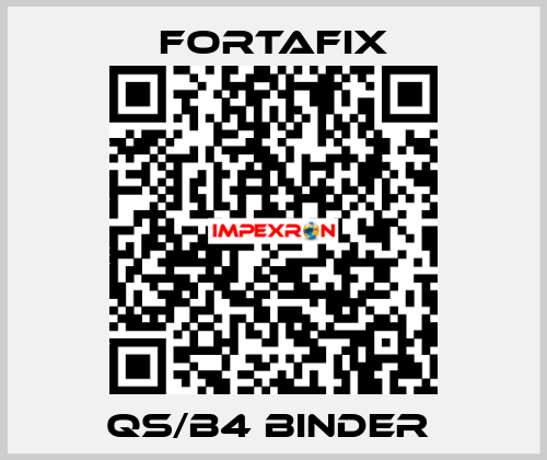 QS/B4 BINDER  Fortafix