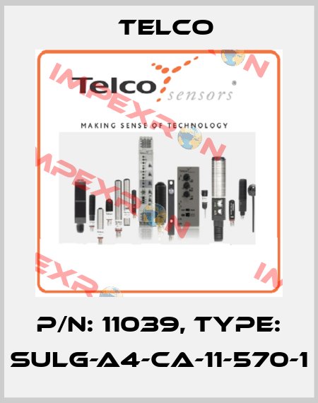 P/N: 11039, Type: SULG-A4-CA-11-570-1 Telco