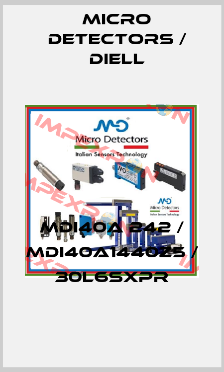 MDI40A 242 / MDI40A1440Z5 / 30L6SXPR
 Micro Detectors / Diell