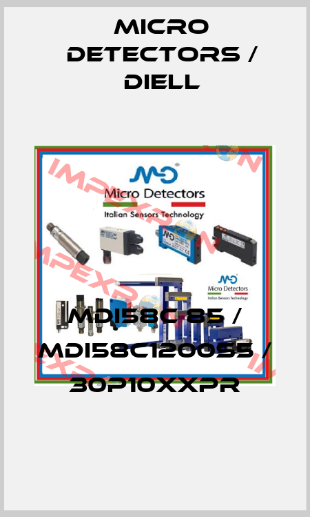 MDI58C 85 / MDI58C1200S5 / 30P10XXPR
 Micro Detectors / Diell