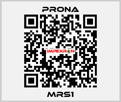 MRS1 Prona