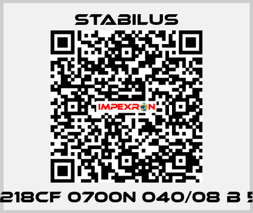 1218CF 0700N 040/08 B 5 Stabilus