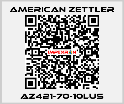 AZ421-70-10LUS AMERICAN ZETTLER
