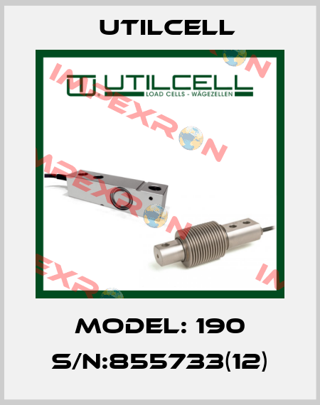 Model: 190 S/N:855733(12) Utilcell