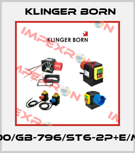 K3000/GB-796/ST6-2P+E/M12,5 Klinger Born