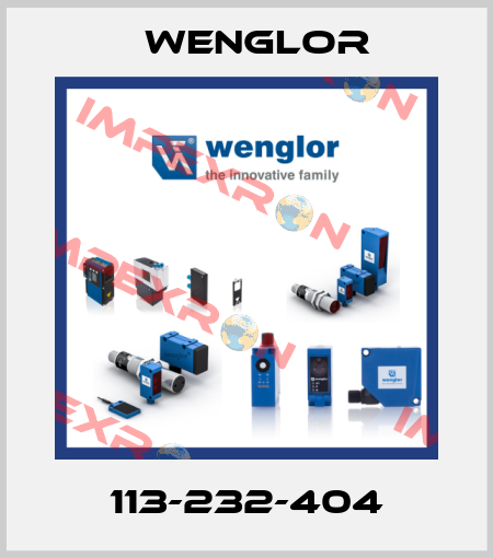 113-232-404 Wenglor