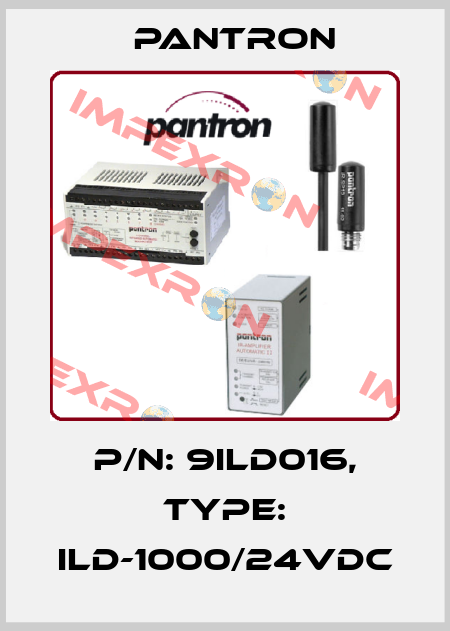 p/n: 9ILD016, Type: ILD-1000/24VDC Pantron