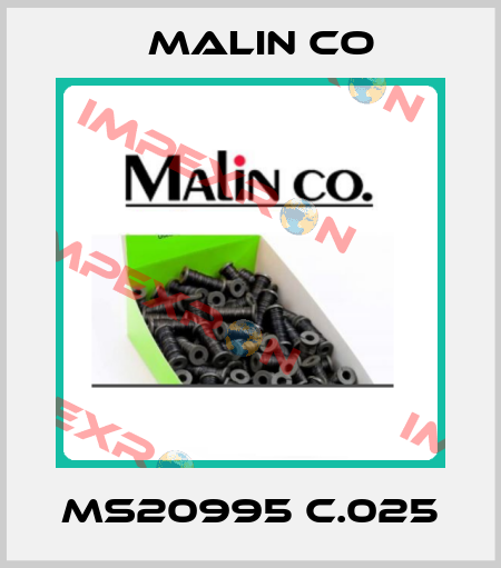 MS20995 C.025 Malin Co