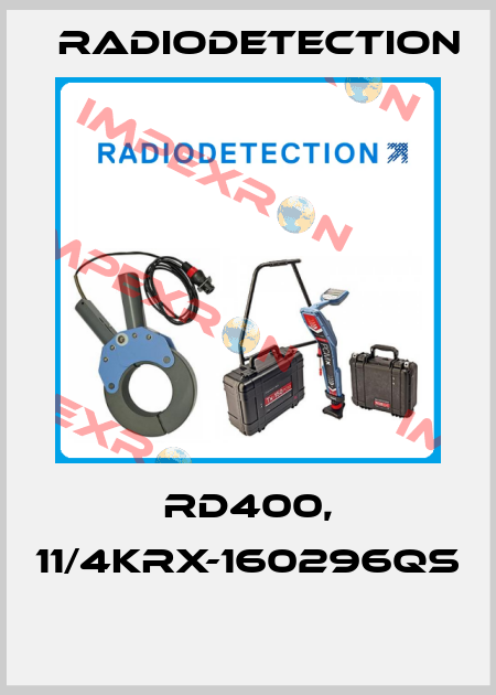 RD400, 11/4KRX-160296QS  Radiodetection