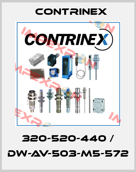 320-520-440 / DW-AV-503-M5-572 Contrinex