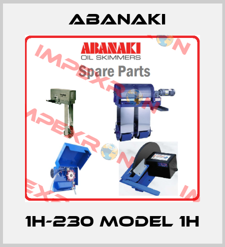 1H-230 MODEL 1H Abanaki