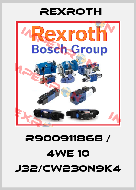 R900911868 / 4WE 10 J32/CW230N9K4 Rexroth