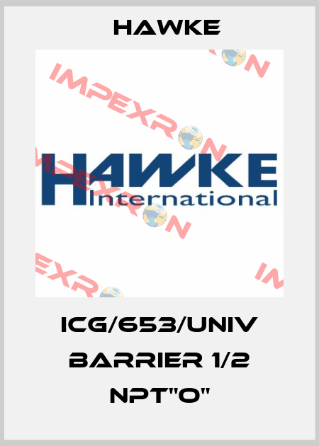 ICG/653/UNIV Barrier 1/2 NPT"O" Hawke