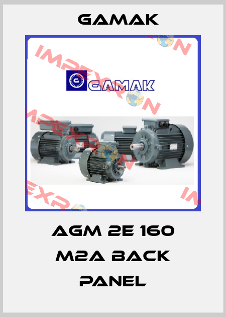 AGM 2E 160 M2A back panel Gamak