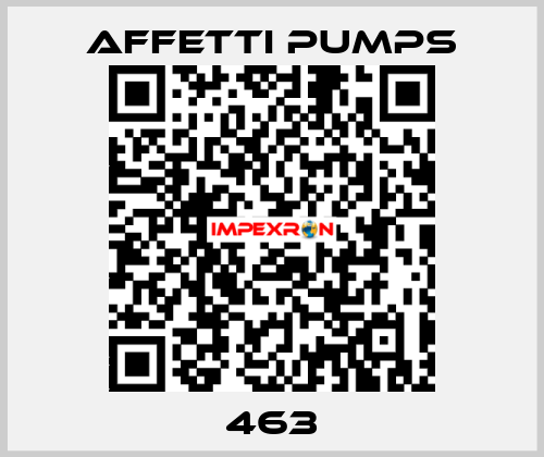 463 Affetti pumps