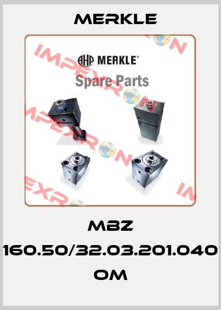 MBZ 160.50/32.03.201.040 OM Merkle