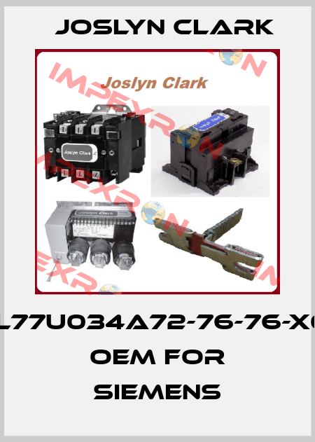 MVCL77U034A72-76-76-X0025 OEM for Siemens Joslyn Clark