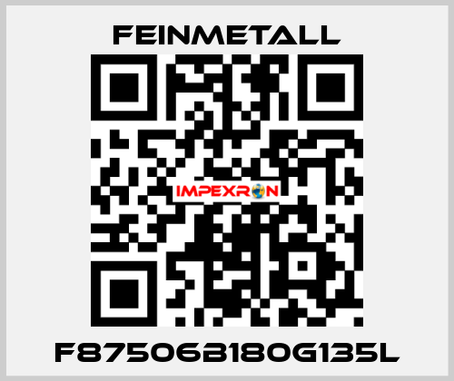 F87506B180G135L FEINMETALL