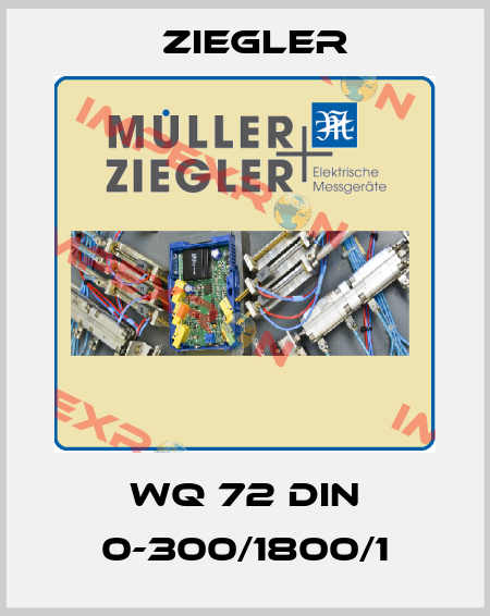 WQ 72 DIN 0-300/1800/1 Ziegler